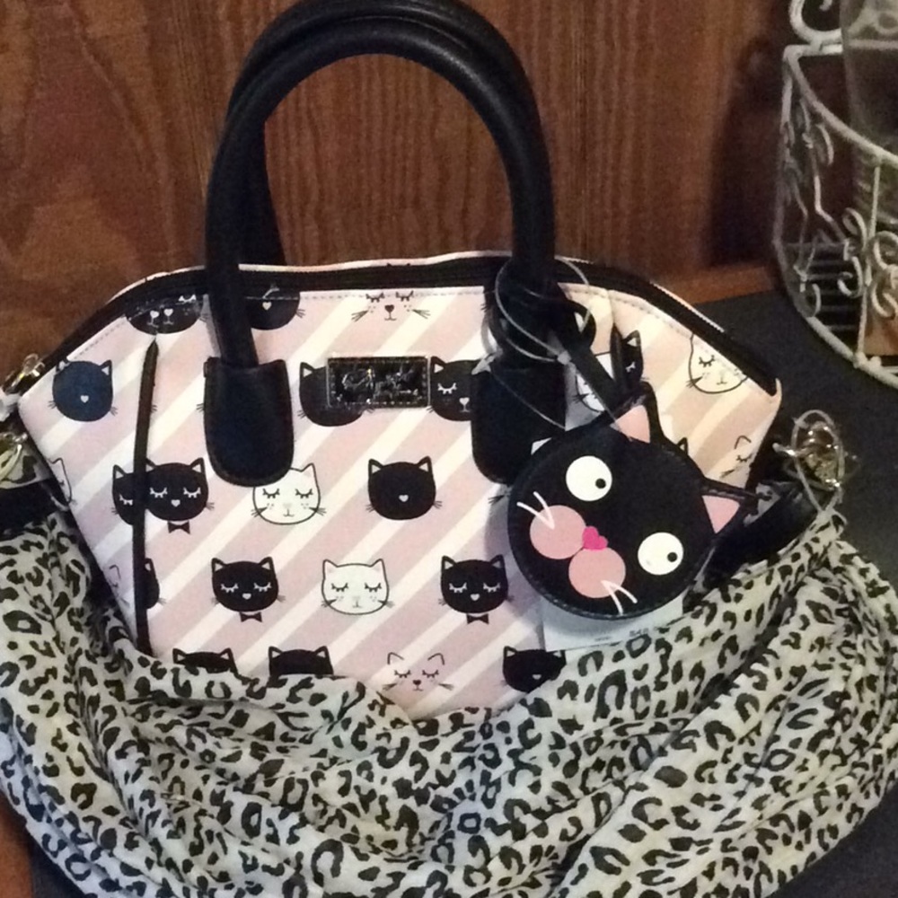Betsey Johnson Satchel Purse NWT